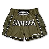 SIAMKICK Elite Muay Thai Shorts for Men Women