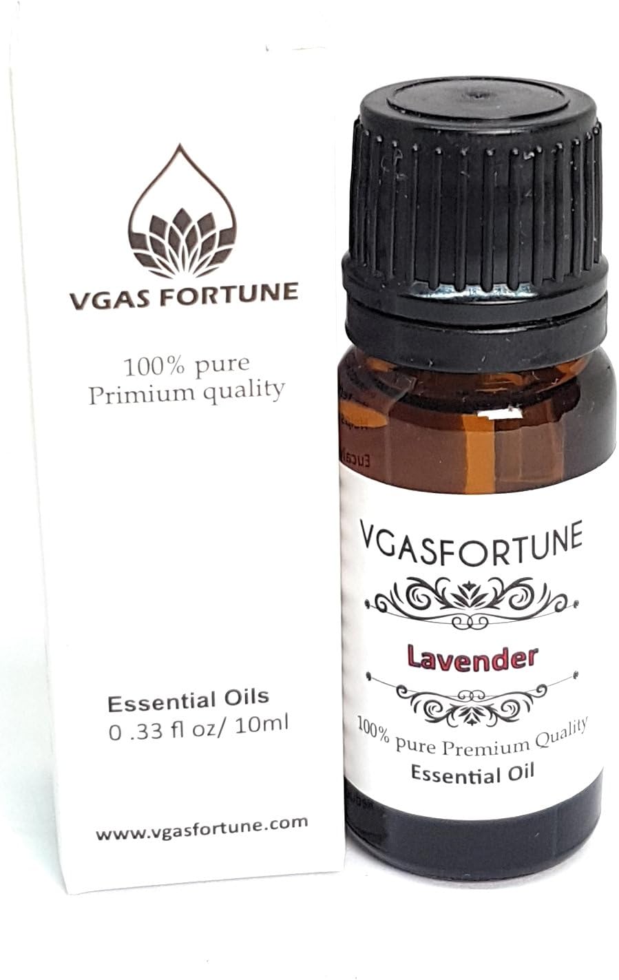 vgasfortune FDA Approved PURE Essential Lavender oil French 40/42 for Aroma Diffuser, 10ml Ultrasonic Humidifier Oil /Aromatherapy Essential oil Diffuser Cool Mist Humidifier for Bedroom, Home, Office, Spa, Yoga, Medication