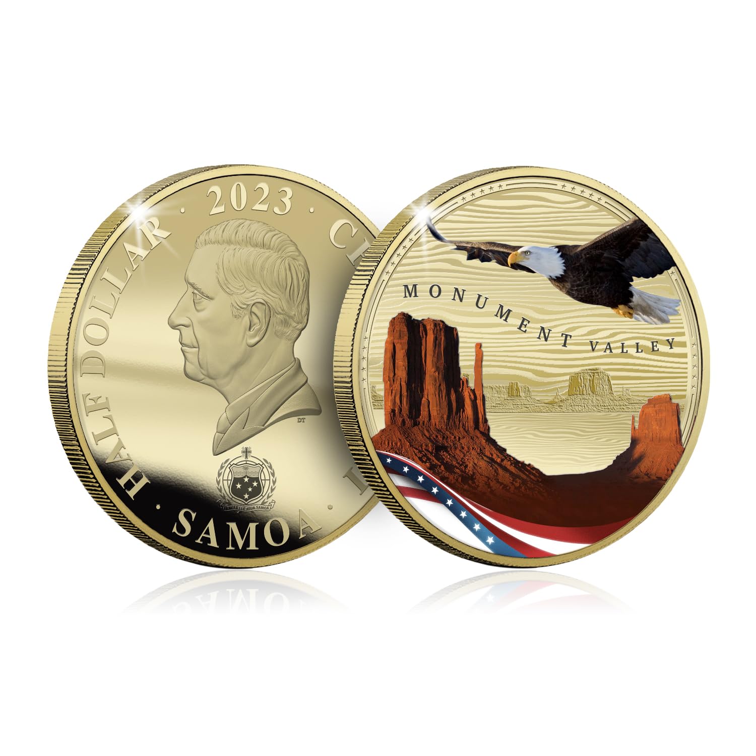 The Koin Club American Patriot Gold Coin Series - USA Landmarks and Wonders - Monument Valley