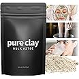 Pure Clay Organic Calcium Bentonite Clay Powder Bulk Bag (32oz), Aztec Drink Powder, Food Grade, Full Body Mask, Indian Healing Clay