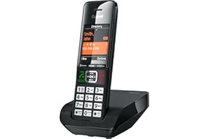 Gigaset Comfort 552 - Elegant Cordless Phone for DECT Base - Made in Germany - Hands-Free Function - Big Phone Book, Titanium
