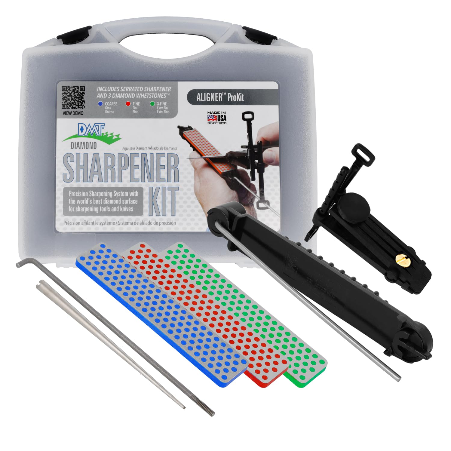 DMT A-PROKIT Aligner Prokit Diamond Sharpener - Multi-Colour