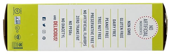 SKINNY POP SEA SALT MICROWAVE POPCORN, 16.8 OZ