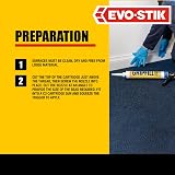 EVO-STIK GRIPFILL Solvent Free Adhesive White 350ml Gap Filling view 5