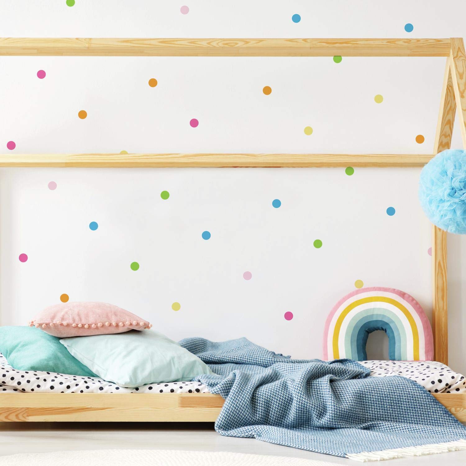 RoomMates Pastel Dot Peel and Stick Wall Decals