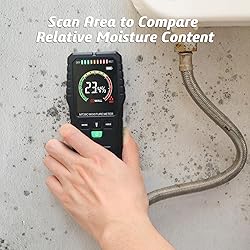 Pinless Moisture Meter for Wood, Floor, Concrete