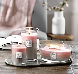 WoodWick Medium Hourglass Candle, Shoreline Trilogy