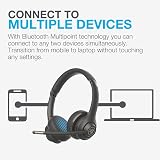 JLab Go Work 2nd Gen Wireless Headset with Mic – USB-C Dongle, Bluetooth 5.3 view 3