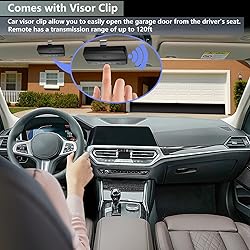 Universal Garage Door Opener Remote Compatible with