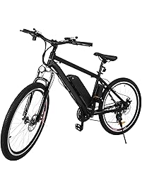 Kemanner 26 inch Electric Mountain Bike 21 Speed 36V 8A Lithium Battery Electric Bicycle for Adult