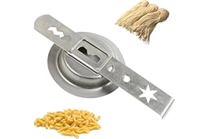 Cookie Maker Metal Cookie Press 4 Shapes Meat Grinder Attachment Dough Pastry Noodle Maker for Home Kitchen Bakery, 5#