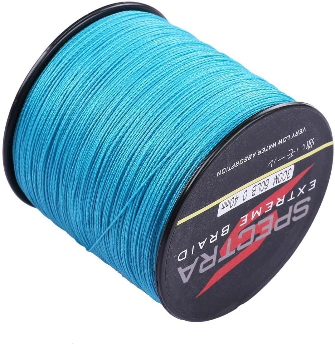Times Spectra Extreme Braid Braided Fishing Line 6-300LB Test 100m-2000m Blue
