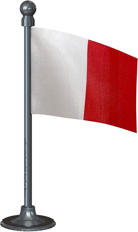 The Flag Shop Kerala Congress (M) Car Dashboard 2” x 3” Flag with A