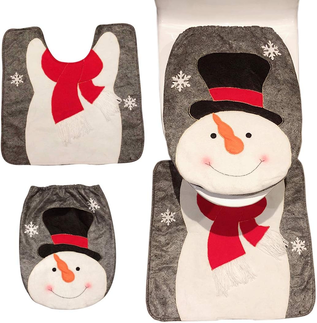 Best christmas toilet seat lid cover