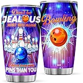 CUBICER Bowling Coffee Mugs Bowling Ball Tumbler Stainless Steel Tumblers Travel Insulated Mug 20 Oz Cup Gifts For Women Men On Christmas Birthday Party Supplies Home Decorations