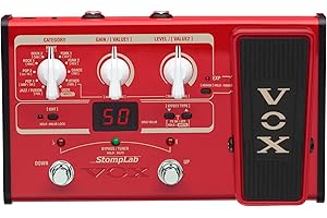 VOX StompLab 2B Multi-Effects Modeling Pedal with Expression for Bass Guitar