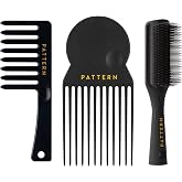 PATTERN Beauty by Tracee Ellis Ross Hair Tools Kit, Great for Curlies, Coilies and Tight-Textured Hair, 3a-4c