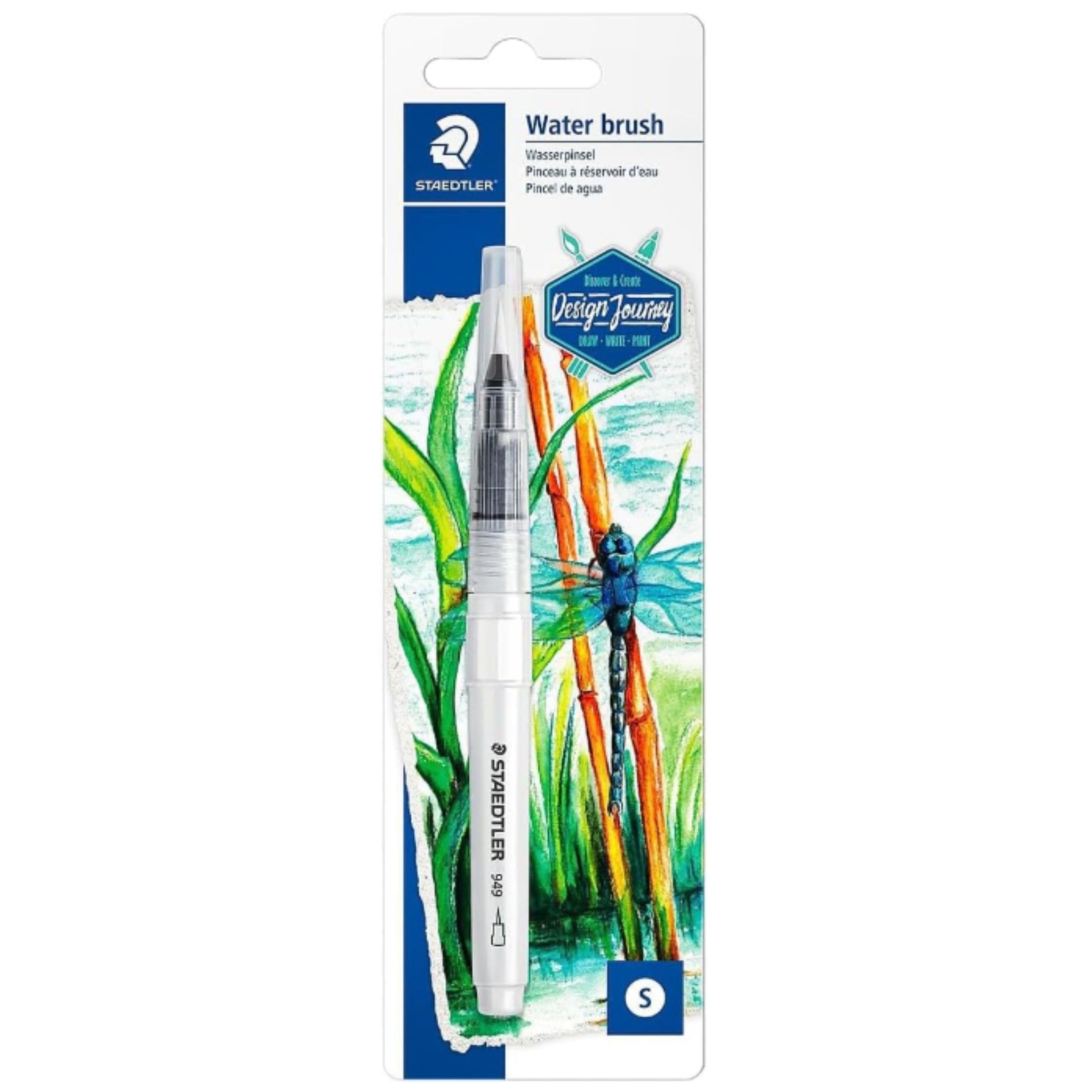 Staedtler 949 Journey Design Water Brush in Blister Pack
