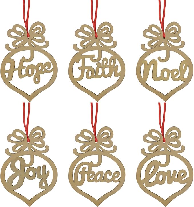 Download Tuparka 12 Pcs Wooden Embellishments Christmas Decorations Christmas Craft Supplies Christmas Tree Decorations Wooden Ornaments Xmas Tree Hanging Pendant Gift Tags Amazon Co Uk Kitchen Home PSD Mockup Templates
