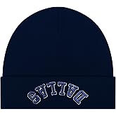 3D Embroidered Upside Down City Football Beanie Hat, Game Day Gifts for Men Women and Fans, Funny Sports Apparel