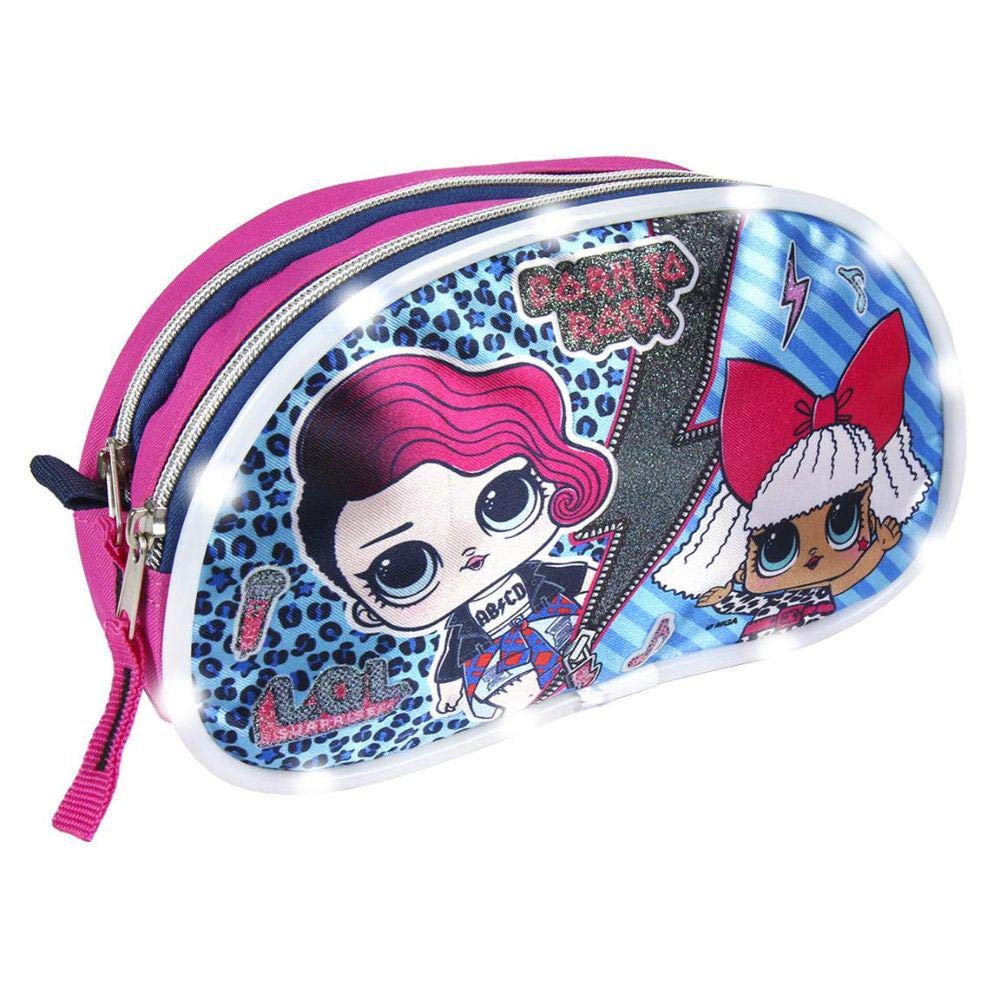 Artesania Cerda Neceser Baño LOL Pack Pocket, 21 cm, Blue (Azul)