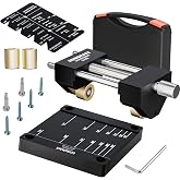 GOINGMAKE Honing Guide System Chisel Sharpening Kit for Woodworking Chisels and Planes 5/32" to 3" Chisel Sharpener Sharpening Holder Guide with Sharpening Angle Fixture, Angle Gauge and Storage Case
