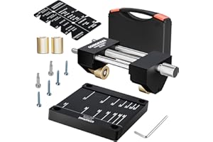 GOINGMAKE Honing Guide System Chisel Sharpening Kit for Woodworking Chisels and Planes 5/32" to 3" Chisel Sharpener Sharpening Holder Guide with Sharpening Angle Fixture, Angle Gauge and Storage Case