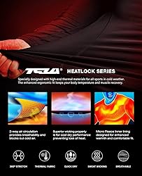 TSLA Men's Thermal Long Sleeve Compression