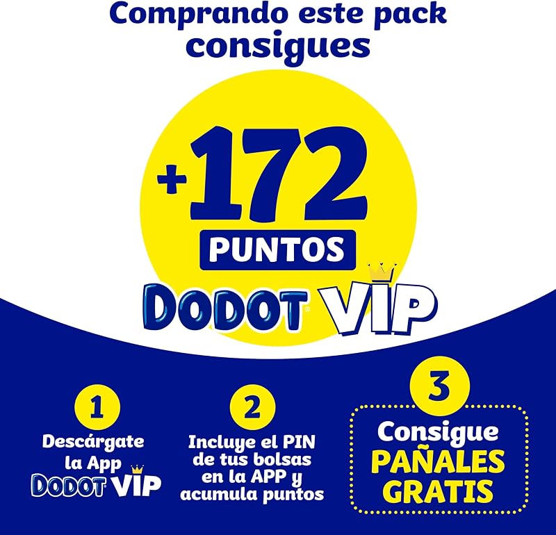 Fraldas para bebês dodot sensitive tamanho 4, 172 fraldas, 9 kg - 14 kg, proteção ideal para a pele da dodot