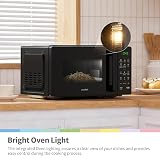 COMFEE' 20L Digital Microwave Oven 700W Inverter 6 Auto Menus Black view 9