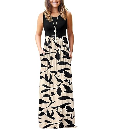 Women's Casual Loose Split Wrinkle-Free Maxi Dress Summer Crew Neck Long  Maxi Beach Dress with Pockets (Dark Gray,XL) : Amazon.ca: Clothing, Shoes &  Accessories