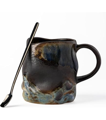 Amazon.com | American Mug Pottery Ceramic Coffee Mug, Made in USA, Ivory,  14 oz - Pack of 4: Coffee Cups & Mugs