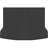 San Auto Cargo Liner Custom Fit for Mercedes Benz GLA 2014-2020 GLA180 GLA200 GLA250 GLA45 AMG Rubber Trunk Mat Black All Weather Waterproof Heavy Duty Odorless