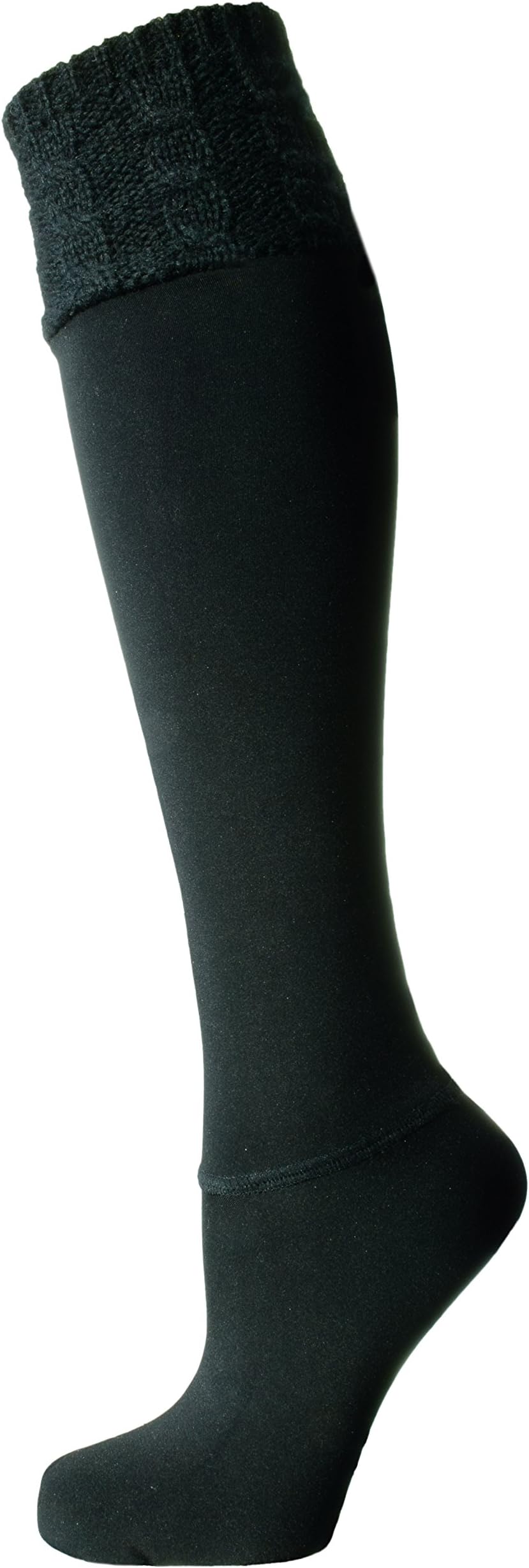 Aura Borealis Women's Soft Warm Comfortable & Luxurious Winter Faux Fur lined Water resistant Cabin Sock Boot Liners