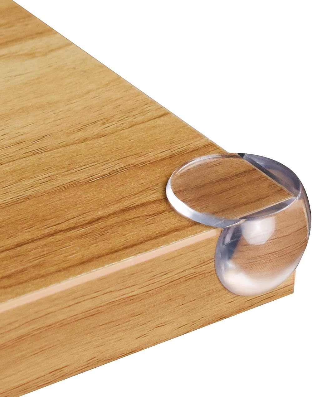 kuou Clear Corner Protectors for Kids 20 Pack Transparent Silicone Corner Guards
