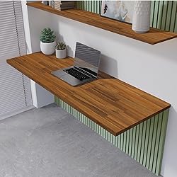 Howizz 60 x 25 in. Solid Wood Table Top, Teak