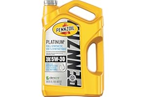 Pennzoil Platinum Full Synthetic 5W-30 Motor Oil (5L, Single)