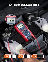 AstroAI Digital Multimeter 4000 Counts TRMS Auto-Ranging Volt Meter 600V view 3