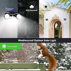Ollivage Solar Lights Outdoor, Motion Sensor