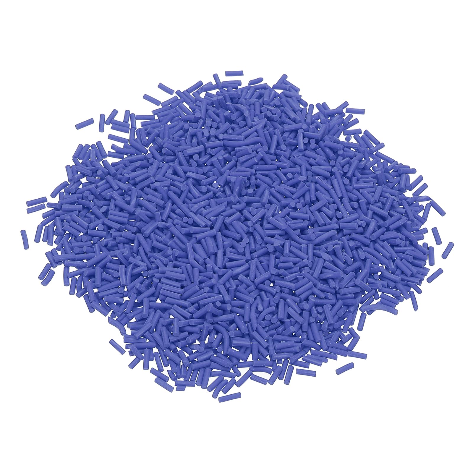 PATIKIL 100g Fake Sprinkles, Faux Sprinkles Clay Sprinkles Sugar granules for Nail Art DIY Crafts Cake Phone Case Resin Nail Art Slices Polymer Slices, Dark Blue