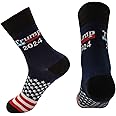 JIANG Trump Socks, Trump 2024 Socks,Make America Great Again USA Socks