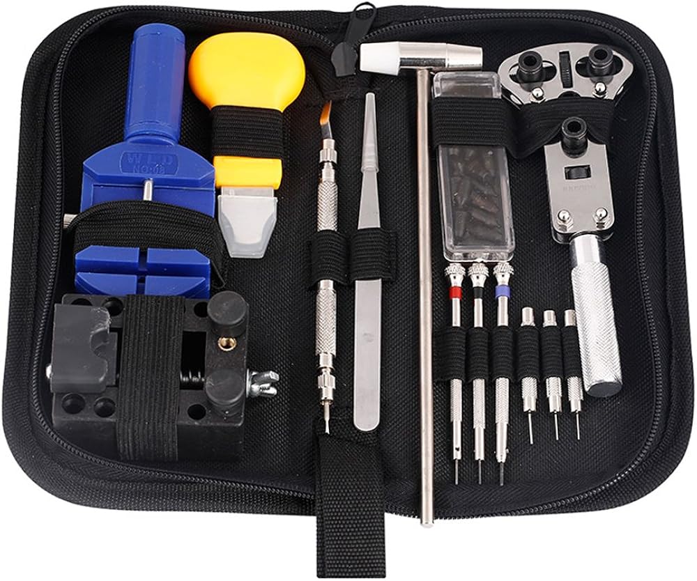 curren Watch Repair Tool Kit Case Portable Watch Back