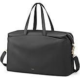 Kattee Weekender Bags for Women Leather Travel Bags for Women Duffle Overnight Duffel Carry on Large Tote Bag