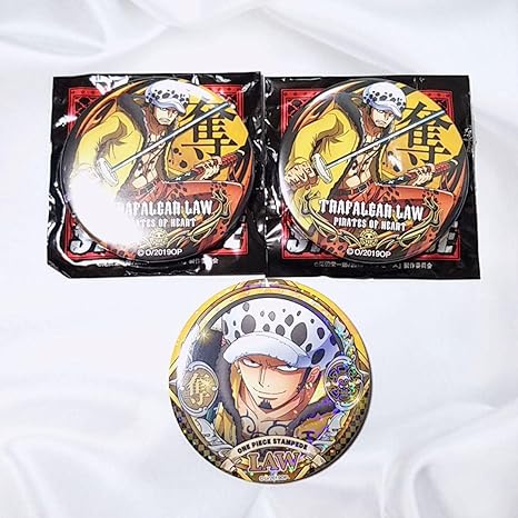 Amazon Onepiece ワンピース スタンピード 輩缶バッジ トラファルガーロー アイドル 芸能人グッズ 通販