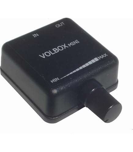 boost box volume control Amazon.com: Volbox inline audio volume control attenuator 3.5mm 1/8
