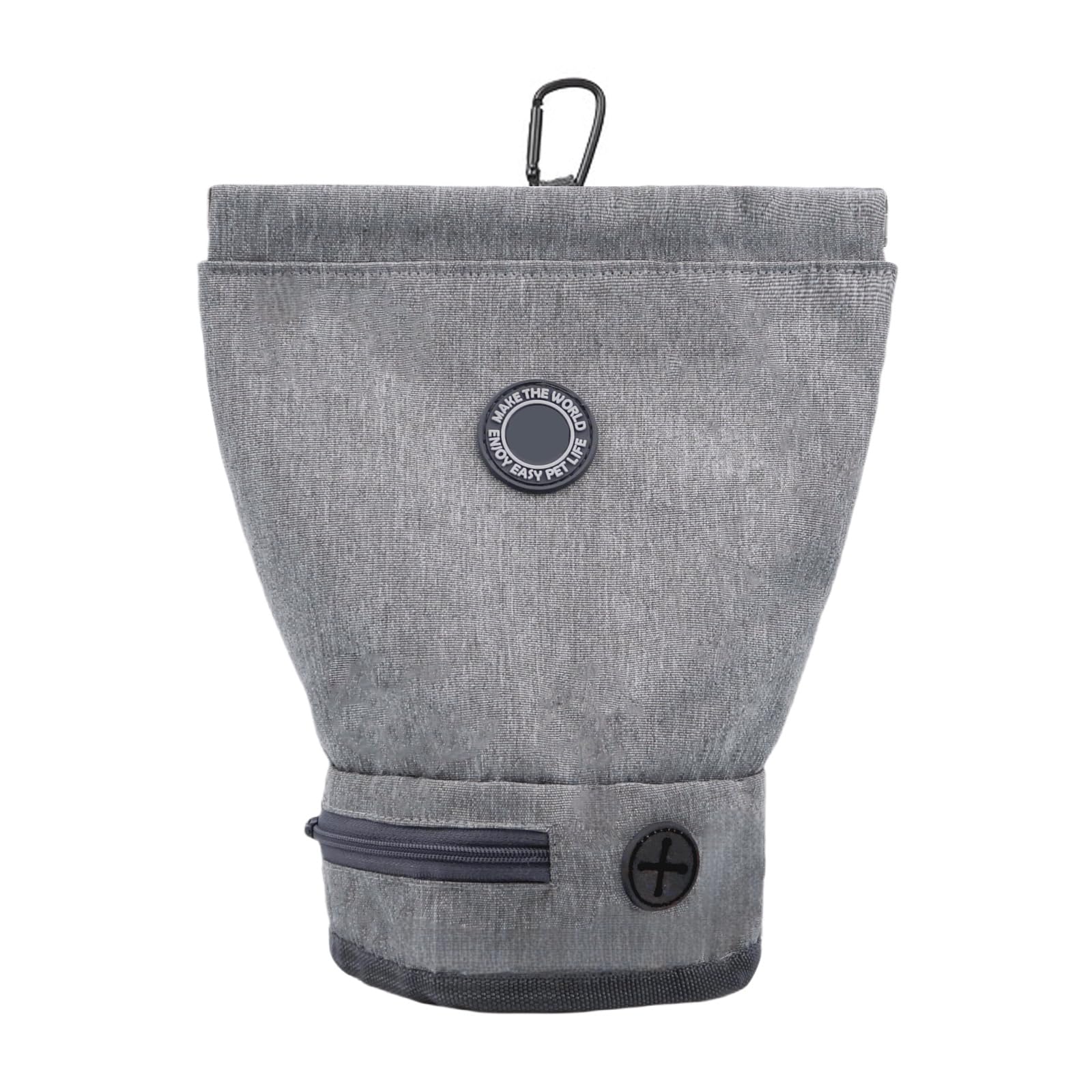 Dog Poop Bag Holder,Portable Large Capacity Dog Waste Bags for Outdoor Walking (not include poop bag)