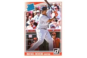 PANINIDONRUSS 2018 Panini Donruss Baseball #35 Rafael Devers Rookie Card - Rated Rookie