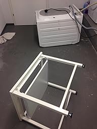 Waschmaschinensockel 50cm verstärkt mit Ablage: Amazon.de: Elektro