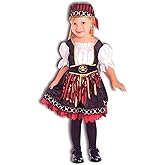 Rubies Lil Pirate Cutie Costume Dress for Toddlers, Girl's Toddler