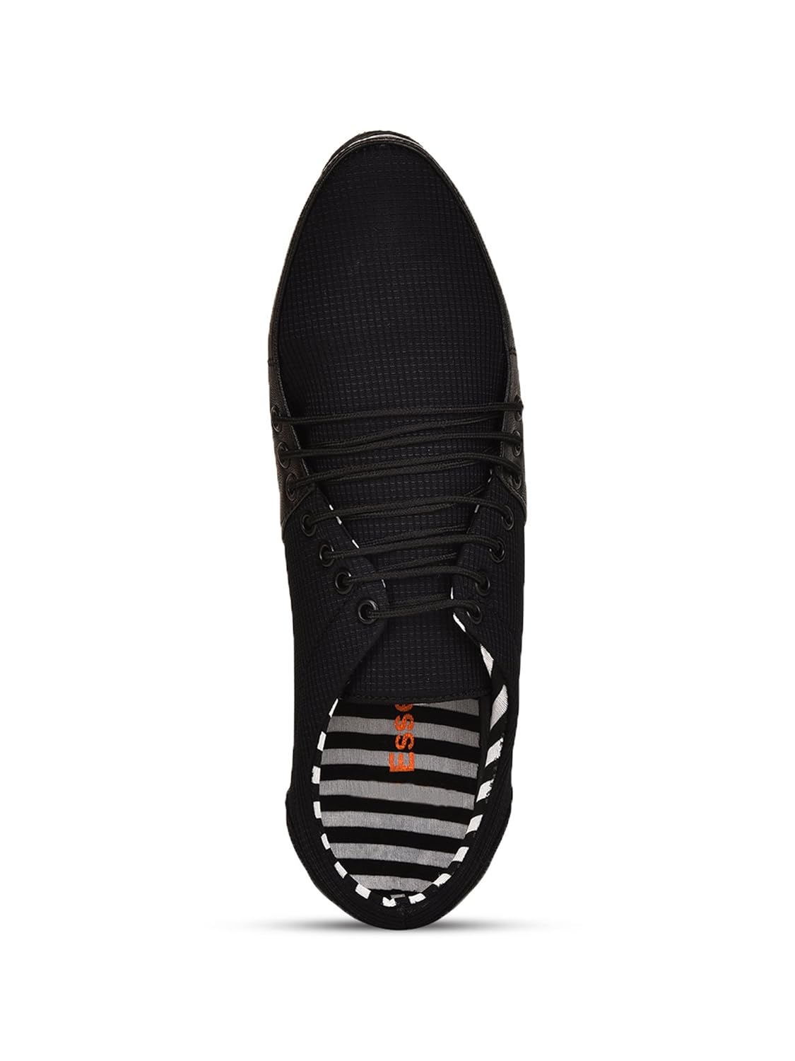 esense men's blue black synthetic casual shoes